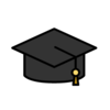 graduation cap icon